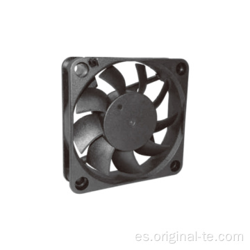 Ventilador axial de CC de bajo ruido 60x60x15mm